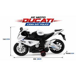 Xe moto điều khiển từ xa 1:16 pin sạc tiện lợi 2