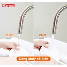 Vòi rửa bát Konox Reno Smart mới nhất 2026 | Hàng chính hãng 8