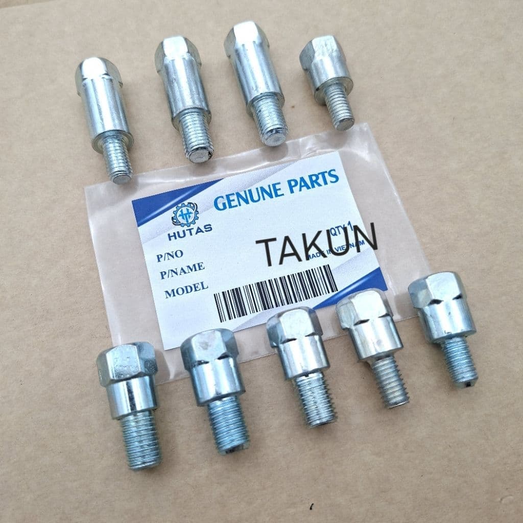 Ốc bu lông nối chân gương, kính xe máy.... đủ size