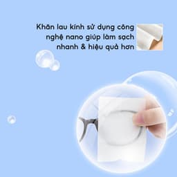 COMBO 3 Hộp 300 Tờ Khăn Lau Kính Nano JYoohome Chống Bám Hơi Nước Sương Mù Giấy Lau Kính Mắt 4