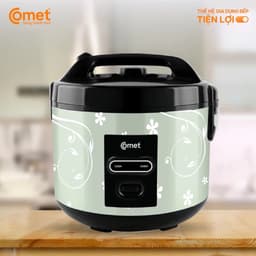 Nồi Cơm Điện Comet CM8016 1.8L 700W – Nấu Cơm Nhanh, Giữ Ấm Tự Động, Lòng Nồi Chống Dính 6