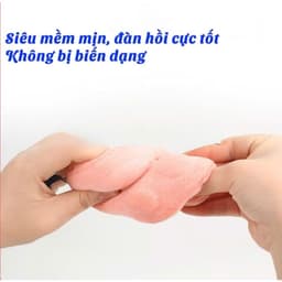 Bông Tắm Tạo Bọt Cho Bé, Mút Tắm Bọt Biển Mềm Mại, An Toàn Cho Da Em Bé, Làm Sạch Sâu, Hình Dáng Dễ Thương 3