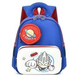Balo Mầm Non Cho Bé 2-5 Tuổi Hình Kuromi My Melody Spiderman Ultraman Vải Oxford 28cm Chống Nước Nhẹ 8
