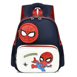 Balo Mầm Non Cho Bé 2-5 Tuổi Hình Kuromi My Melody Spiderman Ultraman Vải Oxford 28cm Chống Nước Nhẹ 9