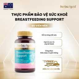Viên Uống Lợi Sữa Herbs of Gold Breastfeeding Support – Hỗ Trợ Sữa Mẹ Tự Nhiên – Hộp 60 Viên 1
