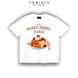 Áo Thun BOXY Local Brand VEQISTU "TROPICAL", Áo Thun Boxy Form Rộng Unisex 250Gsm 100% Cotton 5