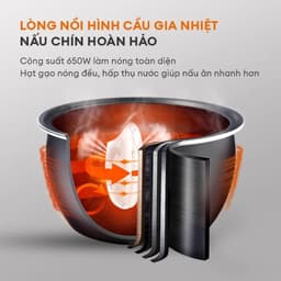 Nồi Cơm Điện Eaststar VIP Chính Hãng 1L - 1.2L - 1.8L | Lòng Nồi Chống Dính Siêu Dày | Nấu Cơm Ngon | Giữ Ấm Tự Động 4