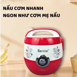 Nồi Cơm Điện Eaststar VIP Chính Hãng 1L - 1.2L - 1.8L | Lòng Nồi Chống Dính Siêu Dày | Nấu Cơm Ngon | Giữ Ấm Tự Động 6