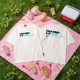 Áo Thun HY KORÉ HƠI MỆT LÀ TRÀ SỮA 3427 Form Rộng Localbrand Oversize Unisex Vải Cotton 75% Nam Nữ Mặc Đẹp 6