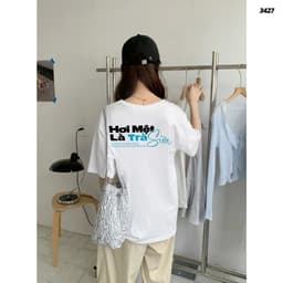 Áo Thun HY KORÉ HƠI MỆT LÀ TRÀ SỮA 3427 Form Rộng Localbrand Oversize Unisex Vải Cotton 75% Nam Nữ Mặc Đẹp 4