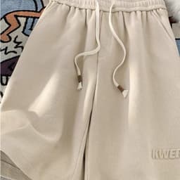 Quần đùi nam nữ KWER APT Unisex Quần Short in chữ nổi chất vải tổ ong mặc thoải mái quần short unisex 6
