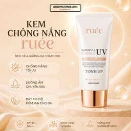 Kem Chống Nắng RUÉE Waterfull UV Essence Tone-Up SPF50+ PA++++ 50ml – Chống Nắng, Nâng Tone Hồng Tự Nhiên, Cấp Ẩm 2