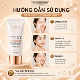 Kem Chống Nắng RUÉE Waterfull UV Essence Tone-Up SPF50+ PA++++ 50ml – Chống Nắng, Nâng Tone Hồng Tự Nhiên, Cấp Ẩm 5