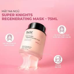Mặt Nạ Ngủ Cấp Ẩm, Phục Hồi, Hỗ Trợ Chống Lão Hóa Belif Super Knights Regenerating Mask 75ml 3