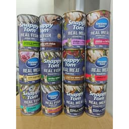 Pate Cho Mèo Snappy Tom Real Fish 400g từ thịt thật giúp mèo phát triển toàn diện-Méo Chò 5