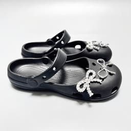 Dép sục ballet nữ dáng búp bê, giày sục tiểu thư gọn chân tặng kèm charm sticker trang trí 4