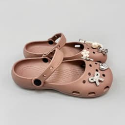 Dép sục ballet nữ dáng búp bê, giày sục tiểu thư gọn chân tặng kèm charm sticker trang trí 8