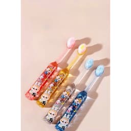 Set vi 4 bàn chải cho bé hoạ tiết Labubu siêu dễ thương (DA) 5
