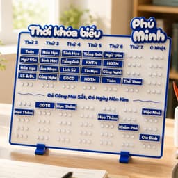 THỜI KHÓA BIỂU LẮP GHÉP LEGO ALL IN 3D 1