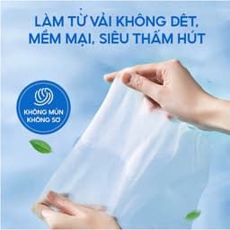 Khăn ướt Topgia cao cấp 80 tờ 15x20cm, mềm mại, không mùi, an toàn cho da, không chứa parabens. 7