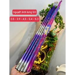 Cần Câu Tay Nguyệt Ảnh Long 5H Carbon 19i Chuyên Câu Rô Phi Cá Chép Cá Diếc Tặng Ngọn Phụ Zin 1