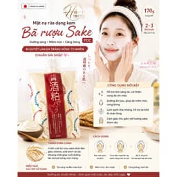 Mặt Nạ Gạo SAKE Ủ Sáng Da PDC Wafood Nhật Bản (170g) - Thu Nhỏ Lỗ Chân Lông, Da Đều Màu, Mịn Màng 6