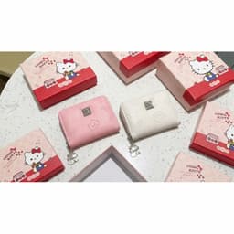 Ví Ngắn Nữ Cow&Kitty Dập Nổi Cao Cấp Full Box– Ví Cầm Tay Mini Khóa Kéo Charm Kim Loại Nhiều Ngăn Đựng Tiền Và Th 7