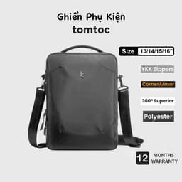 Túi Đeo Chéo Tomtoc USA Upgrade UrbanEX A04 Shoulder Bag For Laptop 13/14/15/16inch 1