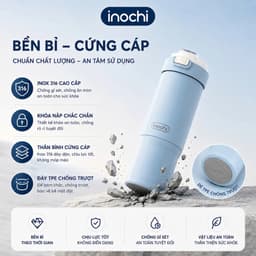 Cốc giữ nhiệt Fuji Ember Inochi – Inox 316 cao cấp, nắp kín, giữ nhiệt lâu, tiện mang theo 4