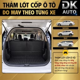 Thảm lót đáy cốp Vinfast LimoGreen / VF MPV 7 2025 thảm không mùi không thấm nước 2