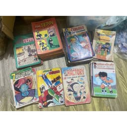 (lô lẻ 18) Vở tranh dũng sĩ hesman, tân teppi, 7 viên ngọc rồng dragon ball, jindo, con ma dễ thương ... 2