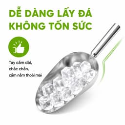 Xẻng Xúc Thực Phẩm Inox Không Gỉ Bề Mặt Nhẵn Bóng Dễ Vệ Sinh Chịu Lực Tốt An Toàn Sử Dụng GD113 4