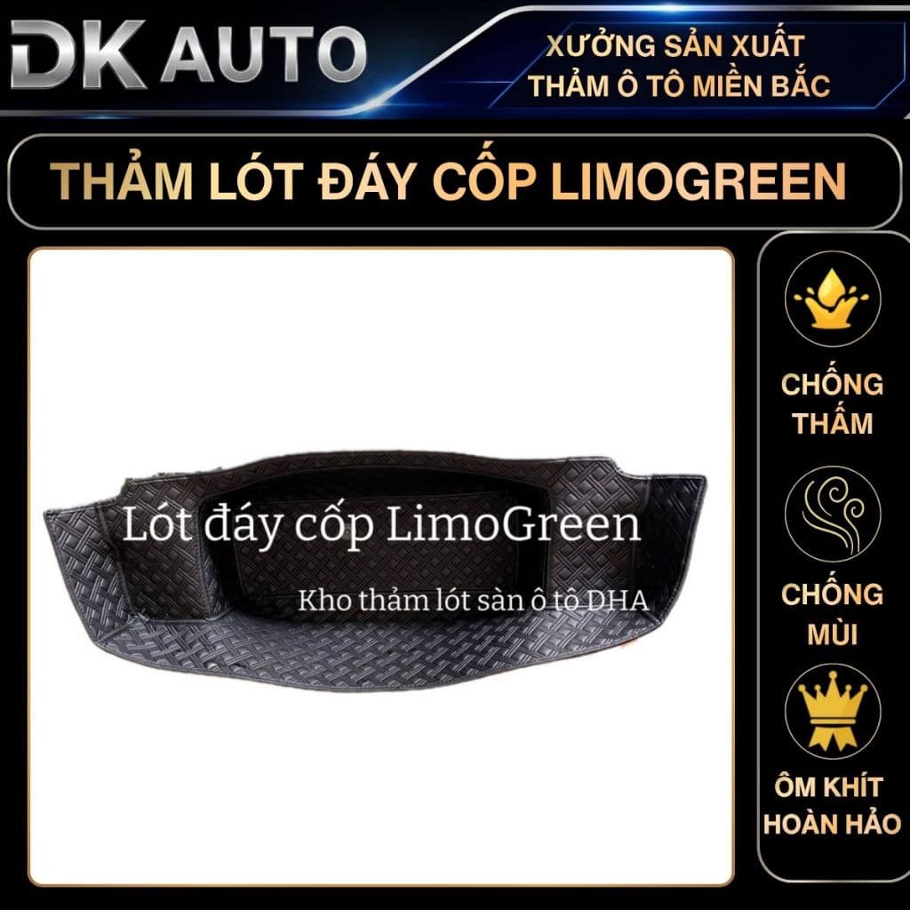 Thảm lót đáy cốp Vinfast LimoGreen / VF MPV 7 2025 thảm không mùi không thấm nước