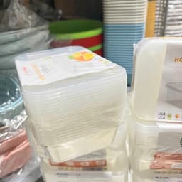 Lốc 10 hộp thực phẩm Chữ Nhật Vĩ Hưng – Hộp bảo quản có nắp, tiện trữ thực phẩm 4