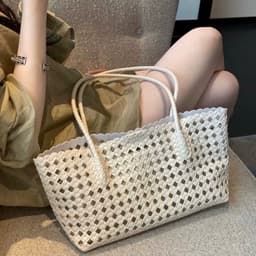 Túi Đan Kẹp Nách Dáng Ngang Hot Trend Kèm Túi Nhỏ 7