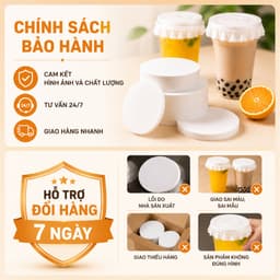 [HÀNG MỚI VỀ] SET 500 Tờ Giấy Chống Tràn Miệng Cốc, Chống Tràn Cafe, Trà Sữa, Chống Tràn Ly Hiệu Quả Hàng Loại I 5