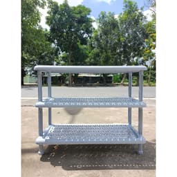 Kệ Giày Dép Việt Nhật 5515-2/5515-3, Kệ Đựng Dép Nhựa Đa Năng Gọn Gàng Tiết Kiệm Không Gian - DOMUS 7