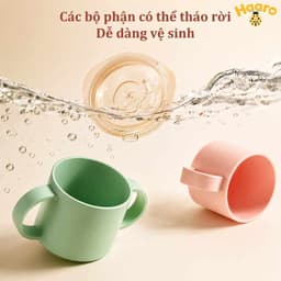 Cốc tập uống nước cho bé 2 giai đoạn chống đổ 150ml 2