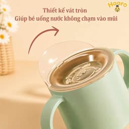 Cốc tập uống nước cho bé 2 giai đoạn chống đổ 150ml 5