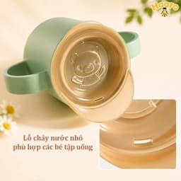 Cốc tập uống nước cho bé 2 giai đoạn chống đổ 150ml 8