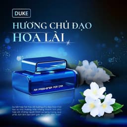 Nước hoa ô tô Duke cao cấp chiết xuất thiên nhiên khử mùi chống say xe hiệu quả 5