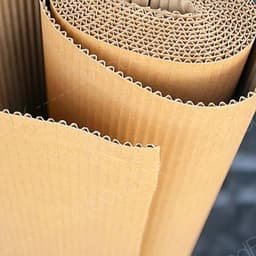 Giấy bìa carton 2 lớp đóng hàng gốm sứ. Cuộn bìa catton chống sốc bọc hàng dễ vỡ rộng 120cm x dài NHIỀU KÍCH THƯỚC 3
