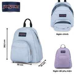Balo chính hãng Jansport (USA) Half Pint Mini 10.2 lít nhỏ gọn, bền bỉ, nhiều ngăn tiện lợi JS00TDH6 2