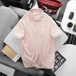 | 55kg - 93kg | Áo thun Polo Nam form suông màu pastel trẻ trung chất pique cotton bigsize 90kg - 3bros 3