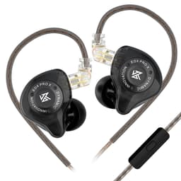 (Gear Việt) Tai nghe nhét tai In Ear IEM KZ EDX PRO X HiFi Stereo, cáp tháo rời 0,75mm, khử tiếng ồn 3