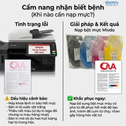 Mực Đổ Màu Toshiba AC KA 500G Cho 3505AC 4505AC 5005AC 5506AC Có Pha Từ In Màu Đẹp MIVDO 5