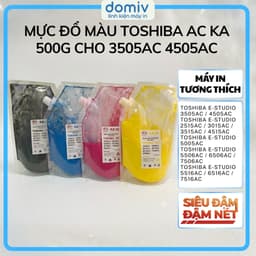 Mực Đổ Màu Toshiba AC KA 500G Cho 3505AC 4505AC 5005AC 5506AC Có Pha Từ In Màu Đẹp MIVDO 1