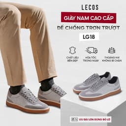  Giày nam cao cấp da thật LECOS - LG18 1
