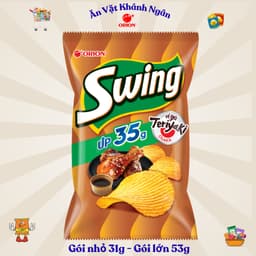 Combo Bánh Snack Khoai Tây OSTAR - SWING Orion Đủ Vị Gói Nhỏ Và Gói Lớn - HÀNG CHÍNH HÃNG 4