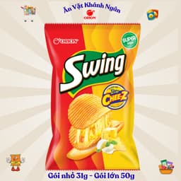 Combo Bánh Snack Khoai Tây OSTAR - SWING Orion Đủ Vị Gói Nhỏ Và Gói Lớn - HÀNG CHÍNH HÃNG 6
